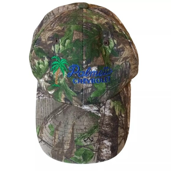 Palmetto Chevrolet Business Elite Realtree Baseball Cap Strap Adjust - Picture 1 of 6